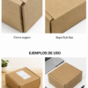 ejemplo 1 Caja autoarmable Medida 10X10X04CM Pack 50 und
